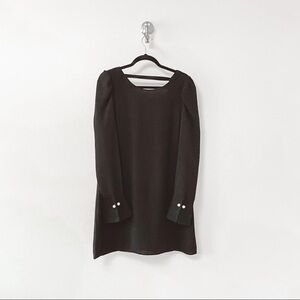 Aqua Long Sleeve Dress